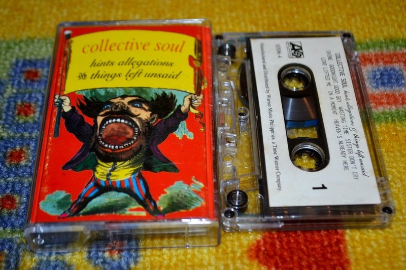 COLLECTIVE SOUL Hints, Allegations and Things Left Unsaid CASSETTE TAPE Carousel 2