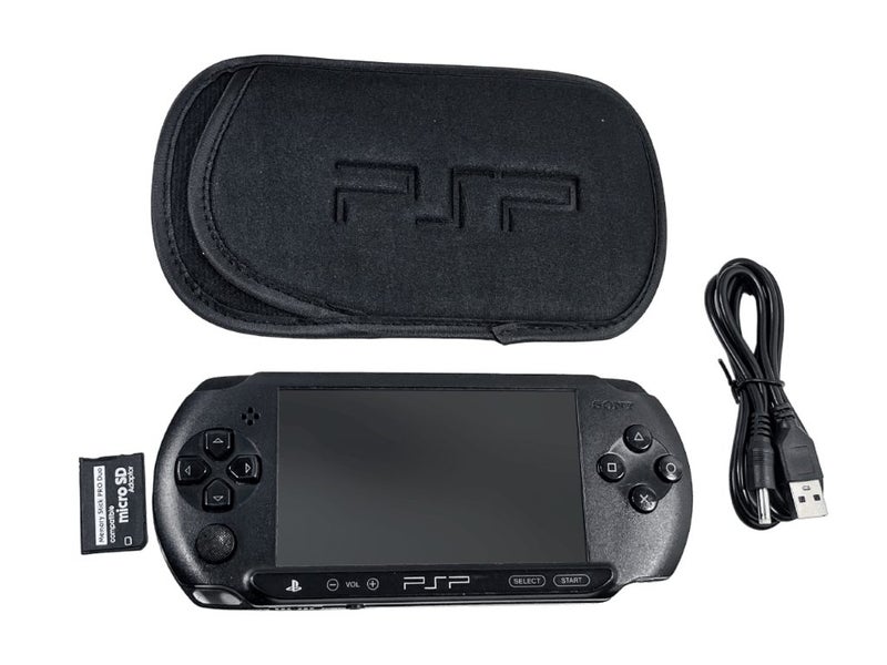 PSP Street Console + Charger + Case + Mem Card Adapter Carousel 1