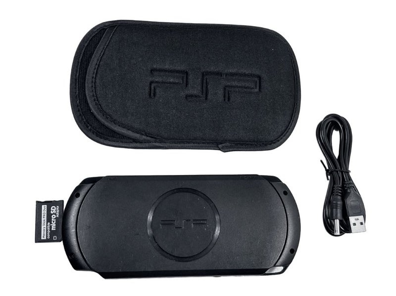 PSP Street Console + Charger + Case + Mem Card Adapter Carousel 2