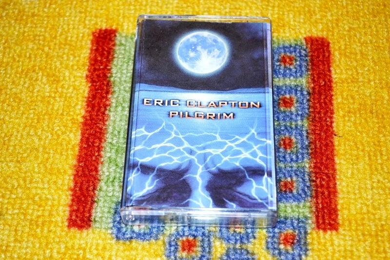 ERIC CLAPTON Pilgrim CASSETTE TAPE Carousel 1