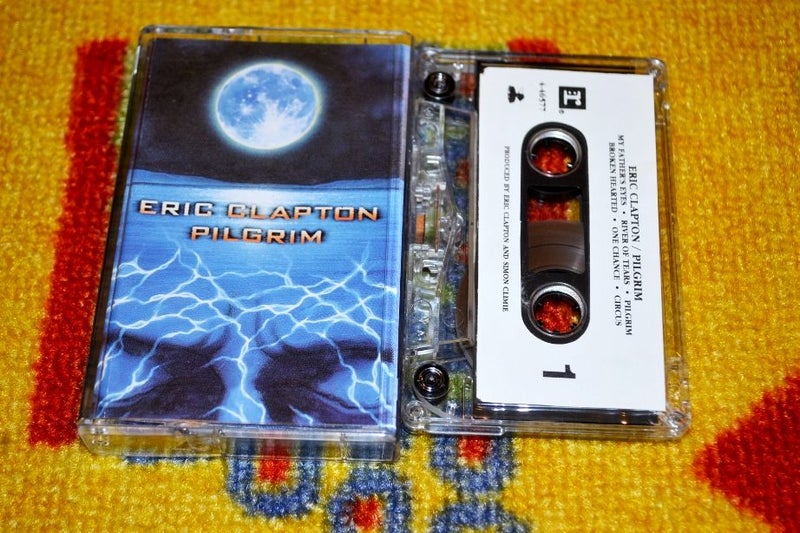 ERIC CLAPTON Pilgrim CASSETTE TAPE Carousel 2