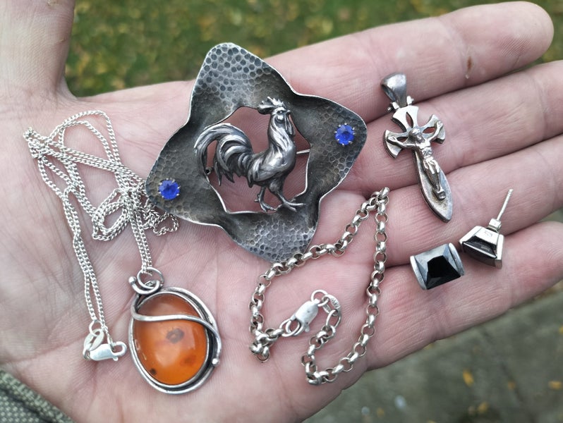 Assorted Sterling Silver Jewellery + One Other Carousel 1