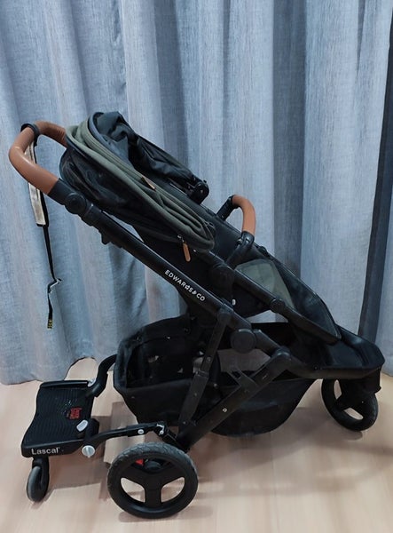 Edwards & Co Pram + Lascal BuggyBoard Carousel 2
