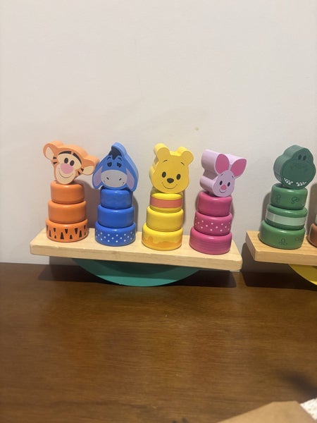 *Disney Wooden Winnie the Pool set* Carousel 7