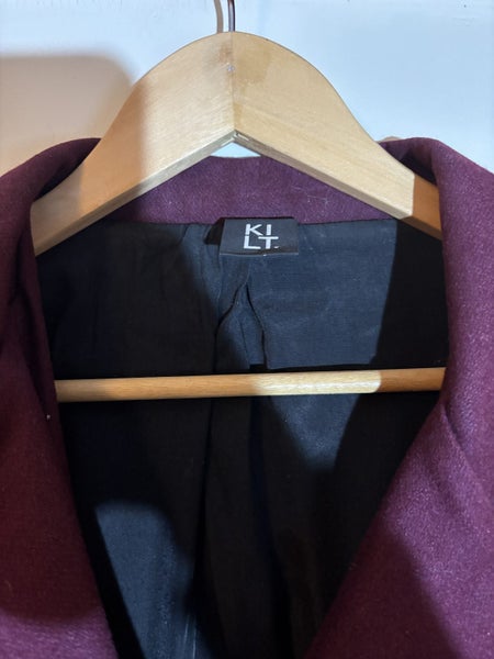 Winter Coat - KILT Maroon Size 12 Carousel 1