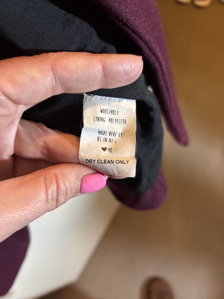 Winter Coat - KILT Maroon Size 12 Carousel 2