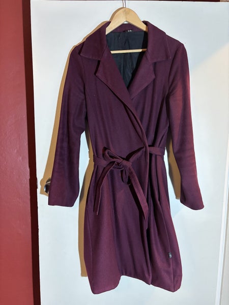 Winter Coat - KILT Maroon Size 12 Carousel 6