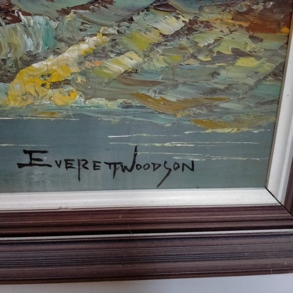 Large Oil on Canvas Renowned American Artist62932724827395111