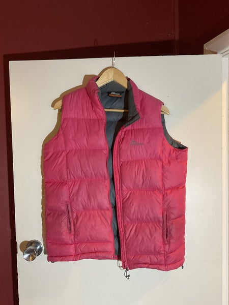 Macpac Pink puffer vest size 12 yrs old Carousel 1