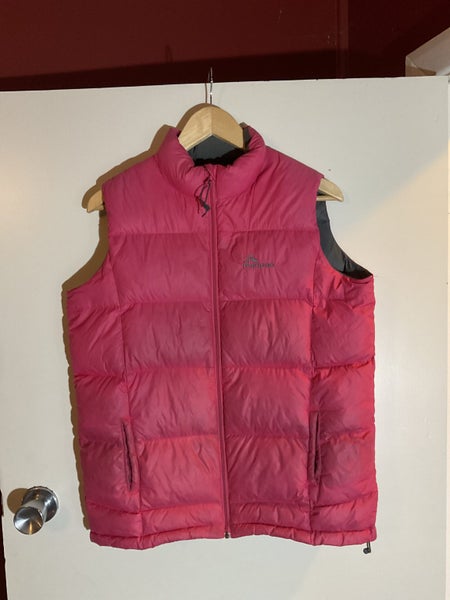 Macpac Pink puffer vest size 12 yrs old Carousel 3