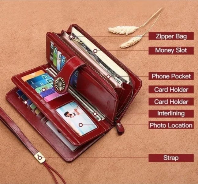 Genuine Leather Wallet Carousel 11