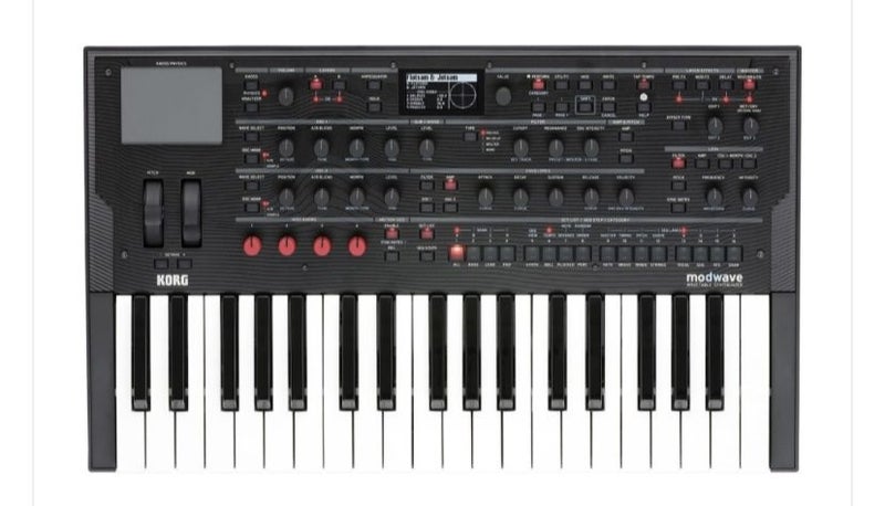 Korg Modwave Wavetable synthesiser Carousel 1