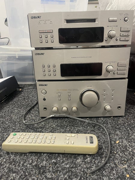 Vintage Sony stereo system EX770 Carousel 2