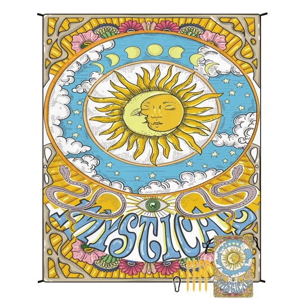 Elosung Style Std 001 41 Colorful Quick Dry Beach Mat Sand Proof Waterproof Outd Carousel 1