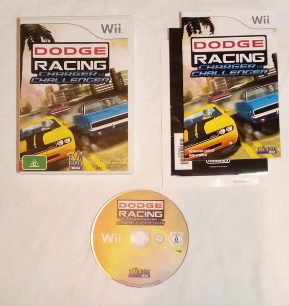 Dodge Racing Charger VS Challenger NINTENDO WII Carousel 1