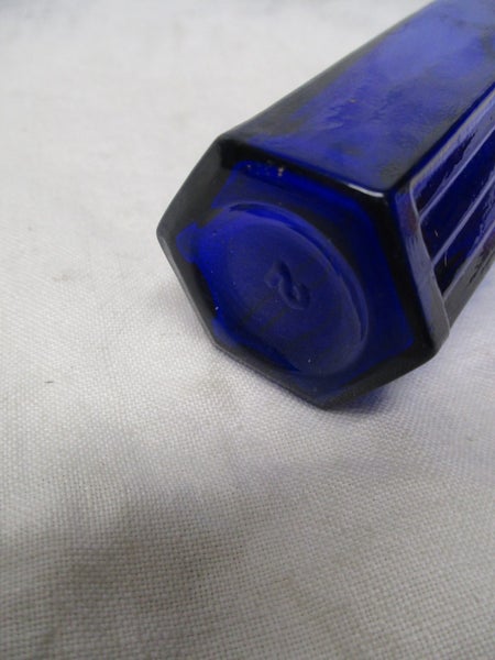 Vintage Poison Bottle Blue - Not to Be Taken - BT9 6244 Carousel 6