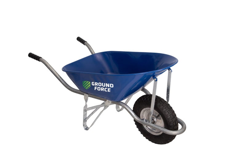 GROUNDFORCE 65L STEEL WHEELBARROW TRADE Carousel 1