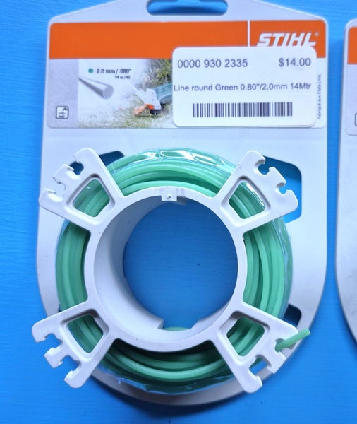 STIHL, Round Trimmer Line 2.0mm Roll (14m) x 3 Great Value for Money! Carousel 2