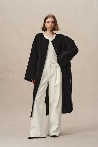 Wool Cashmere Coat Designer Toteme Vibes Carousel 2