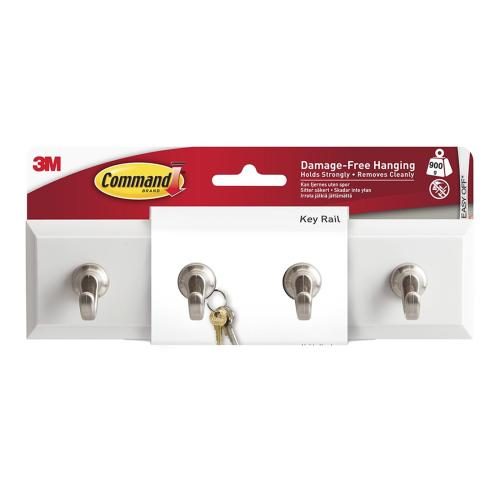 3M XA006802210 Command Quartz Key Rail HOM-18Q [XA006802210] Carousel 1