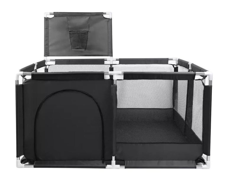 PTN Playpen Kid Baby Play Pen Gate Wall Fence Barrier Rectangle Carousel 2