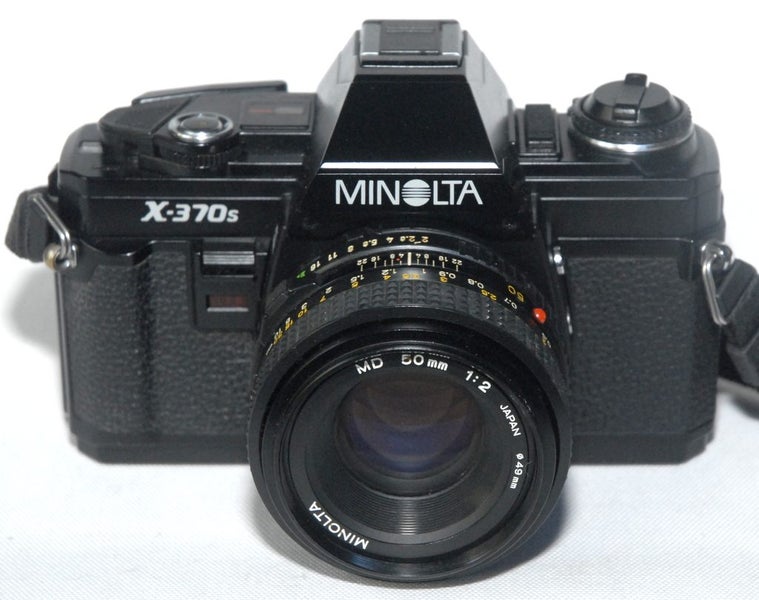 MINOLTA X-370s with MINOLTA MD 50mm PRIME LENS Carousel 1