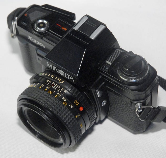 MINOLTA X-370s with MINOLTA MD 50mm PRIME LENS Carousel 2
