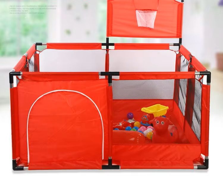 PTN Playpen Kid Baby Play Pen Gate Wall Fence Barrier Rectangle Carousel 1