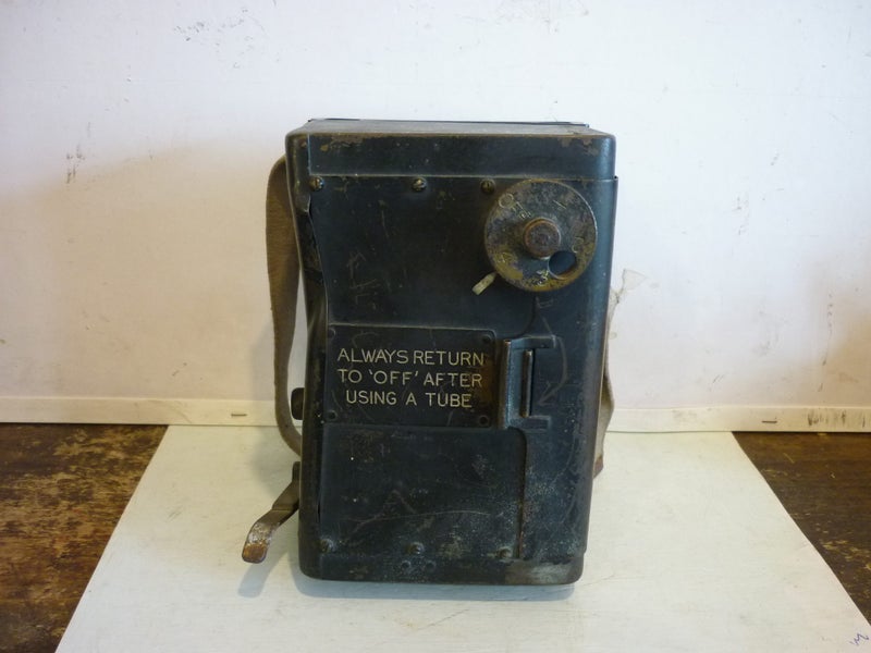 MYSTERY WW2 GAUGE.VINTAGE MK111 METAL WITH INTERIOR GLASS TUBES Carousel 1