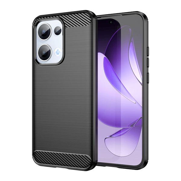 OPPO Reno 14 13 12 Series Carbon Fibre Shockproof TPU Case Carousel 1