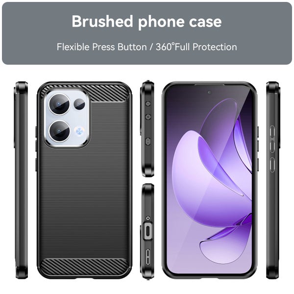 OPPO Reno 14 13 12 Series Carbon Fibre Shockproof TPU Case Carousel 8