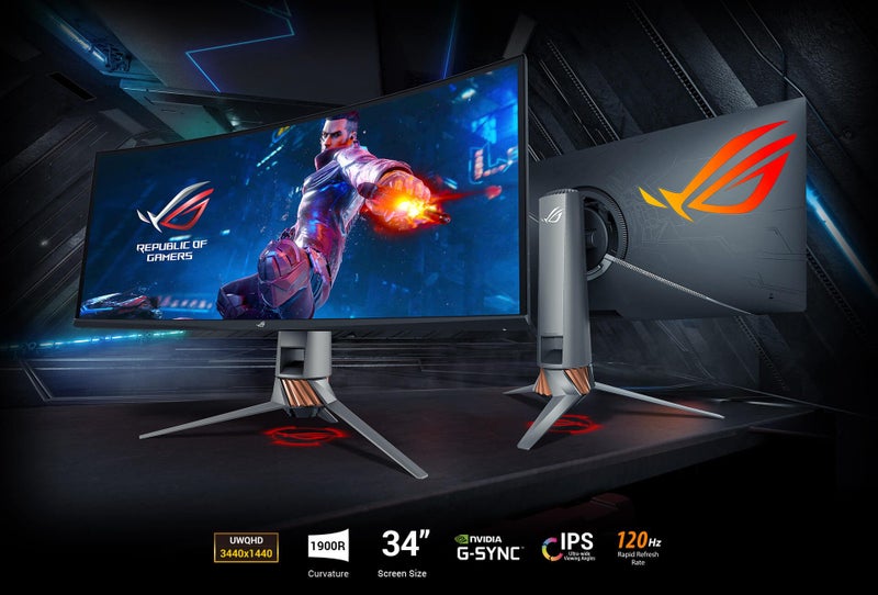 ASUS ROG Swift PG349Q Curved Nvidia G-Sync Monitor , 34" UWQHD628638483939871129