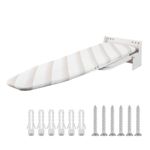 Foldable Wall Mount Ironing Board Home Apartment Space Saving Folding Iron Board Carousel 1
