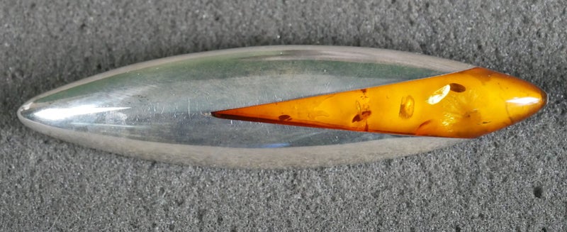 Something Special: c1950s Sterling Silver & Baltic Amber European Estate Pins Carousel 2