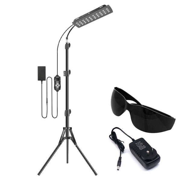 Infrared Light Therapy Lamp Adjustable Stand LED Red Light Device 660nm X 850nm Carousel 1