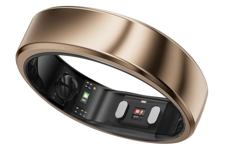 RingConn Gen 2 Air Smart Ring - Size 11 (Dune Gold) Carousel 2