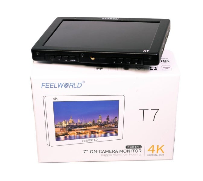 FeelWorld T756 7" IPS 4K HDMI On-Camera Monitor Carousel 4