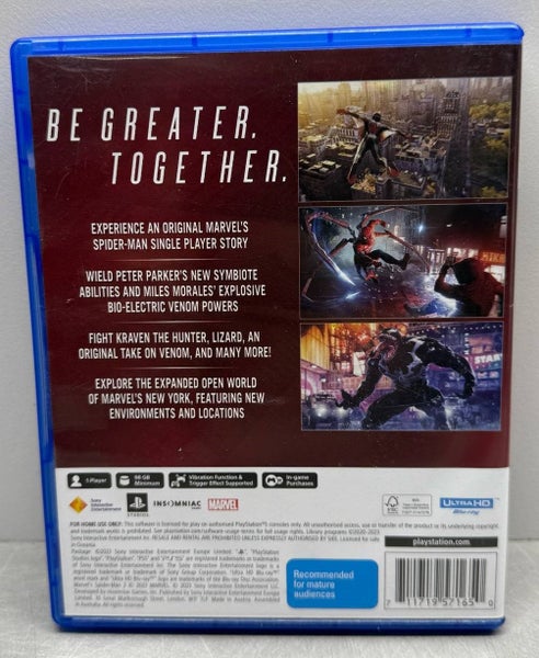 PlayStation 5 Disc Edition Console - Marvel's Spider-Man 2 Limited Edition Carousel 11