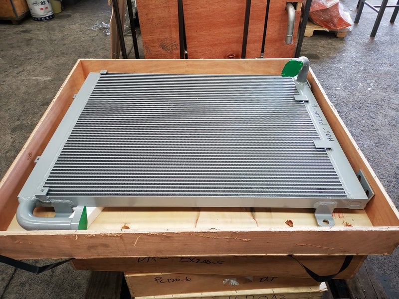 Hydraulic oil cooler for Komatsu PC200-6 part no: 20Y0321121 760W*1010H Carousel 2