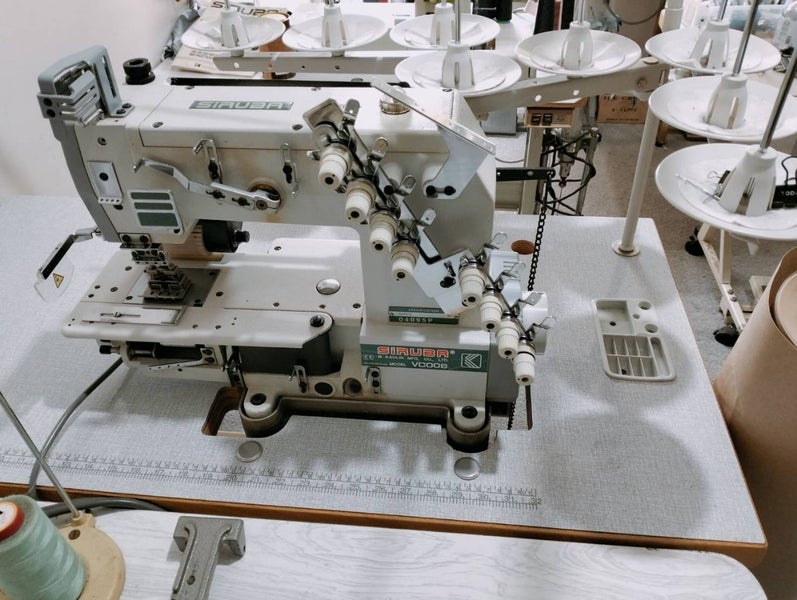 Multi needle sewing machine, Siruba multi needle sewing machine Carousel 1