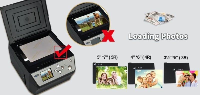 4 in 1 Combo 22 Mega Pixels Photo and Negative Scanner Carousel 7