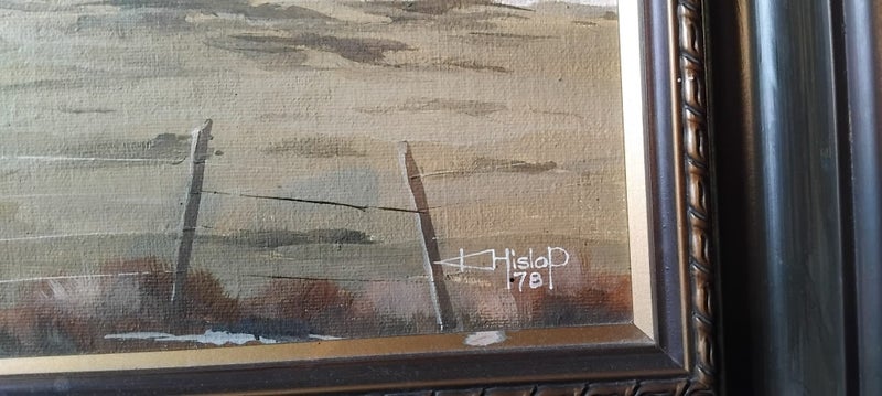 Painting by Kevin Hislop Carousel 4