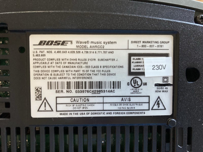 Bose Wave Music System Carousel 4