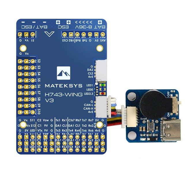 MATEK - Flight Controller H743-WING V3 Carousel 1