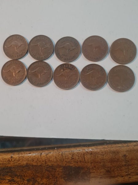 Australian half pennies. Carousel 1