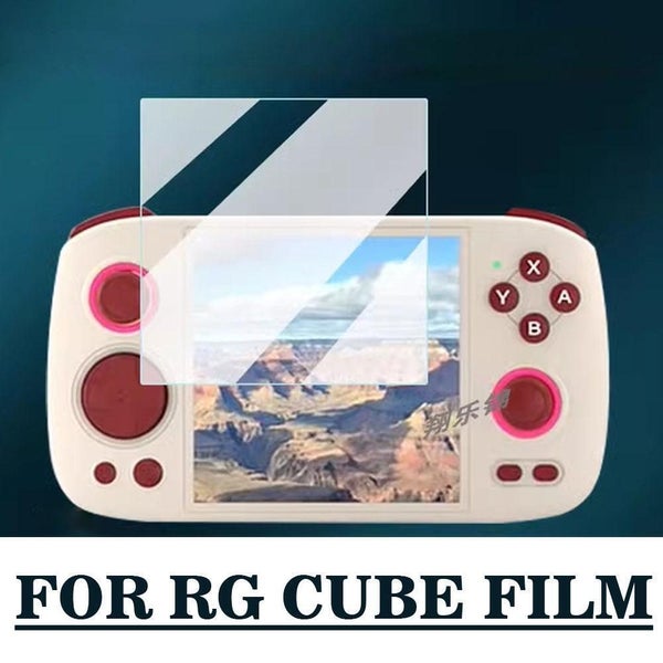 2 pieces For RG CUBE Game Console Tempered Film 2 Pieces Y3I4 Carousel 1