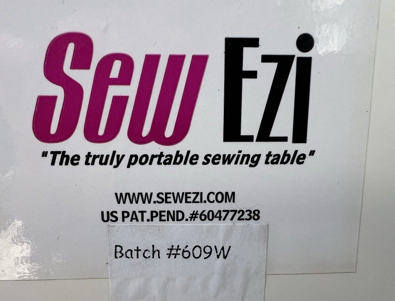 SewEzi folding portable sewing table Carousel 1