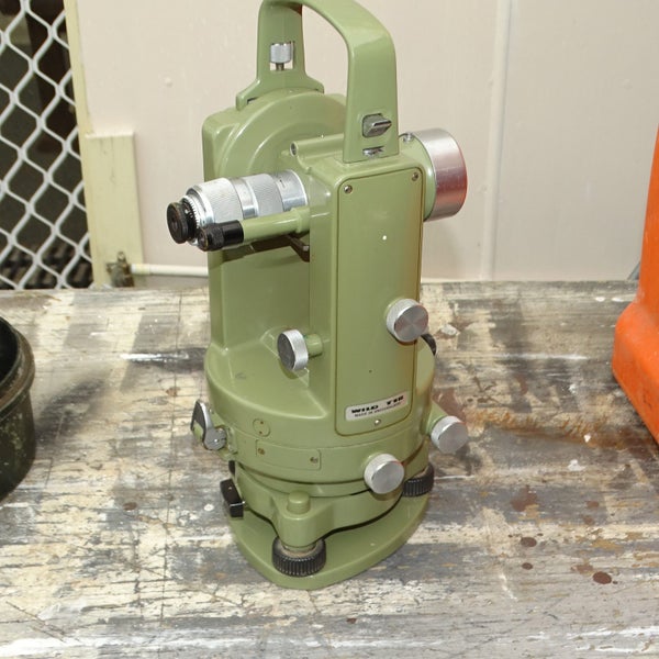 Wild / Leica Heerbrugg Theodolite T16 Transit For Surveying Carousel 2
