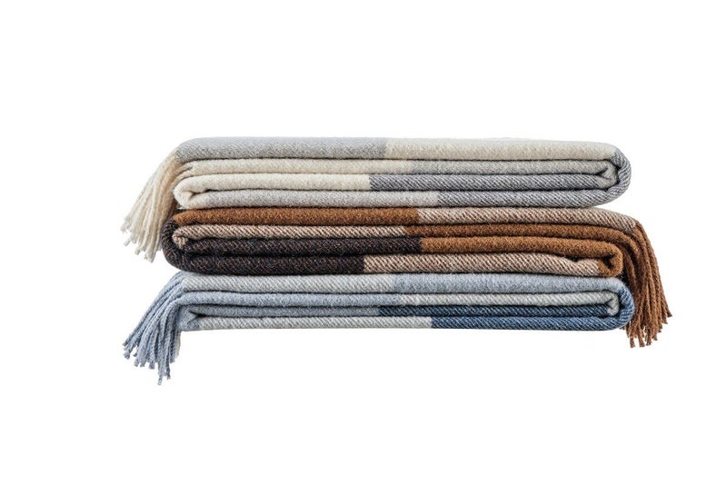 Brosa 100% Australian Wool Throw (Silver), BRAWOOLTHCA Carousel 3