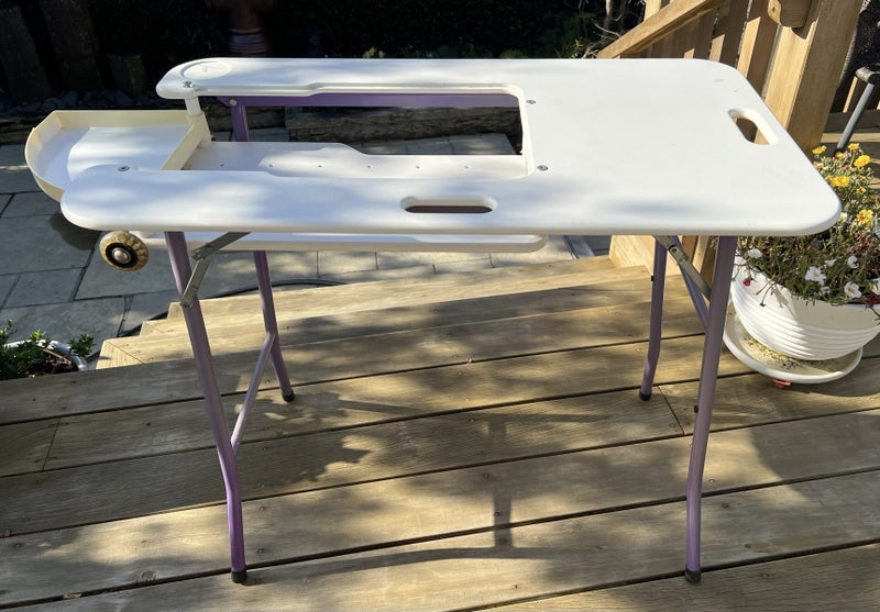 SewEzi folding portable sewing table Carousel 2